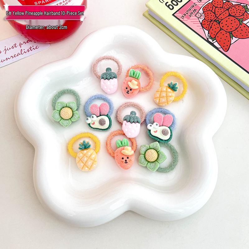 Baby & Toddler Elastic Hair Ties - No Damage Hair Accessories for Infants & Little Girls