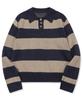 CPGN STUDIO Wide Stripe Rugby Knit Beige