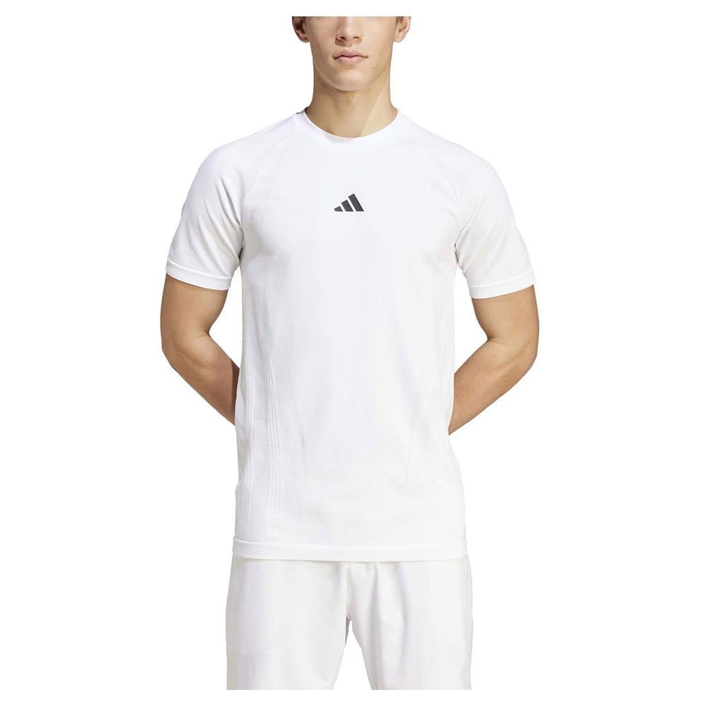 Adidas Tennis Pro Seamless Aero Lady Freelift Short Sleeve JRW80 White XL T-Shirt Men's (IT4024)