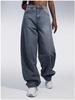 2025 Women's Autumn Wide-Leg Jeans - Cross-Border Style