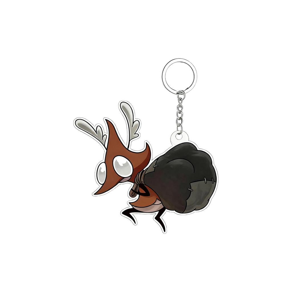Silk Song Keychain Green Troupe  Acrylic Keychain Pendant