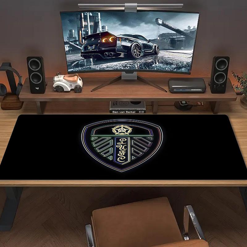 Leeds United Print  Cushion Non-slip Laptop Tablet Big Mousepad XXL Mat Mini PC Playmat With Lock edge