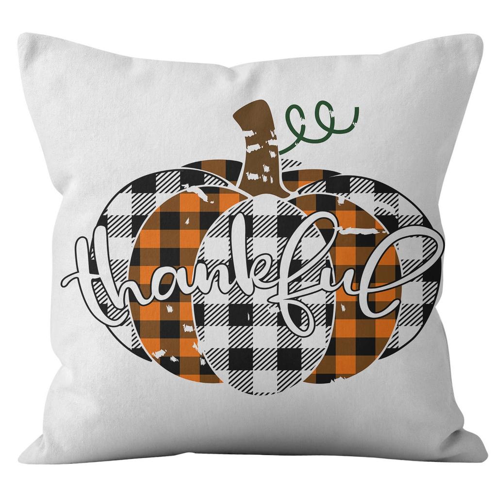 New Thanksgiving Pumpkin Dwarf Pillow Case Home Cushion Pillow Case