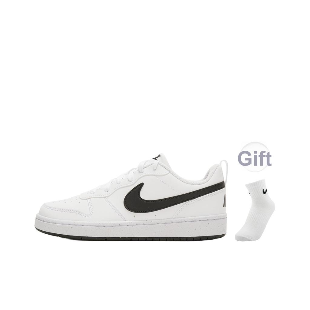 Nike Court Borough Low Recraft GS White Black Kids Sneakers DV5456-104