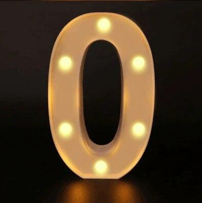 Buchstaben Lampe Leuchtendes Alphabet LED Lichter Dekoration Nachtlicht für Zuhause Hochzeit Geburtstag Weihnachten Party Dekoration