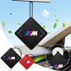 M LOGO Auto Dlouhotrvající vonná tableta Osvěžovač vzduchu do interiéru auta Přívěsek Pro X7 X3 X4 X5 X6 3 4 5 6 7 Série Z4 M M3 M5 M6 E38 E39 E46 E53