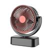 High-Power Rechargeable USB Desktop Fan for Dorms and Offices