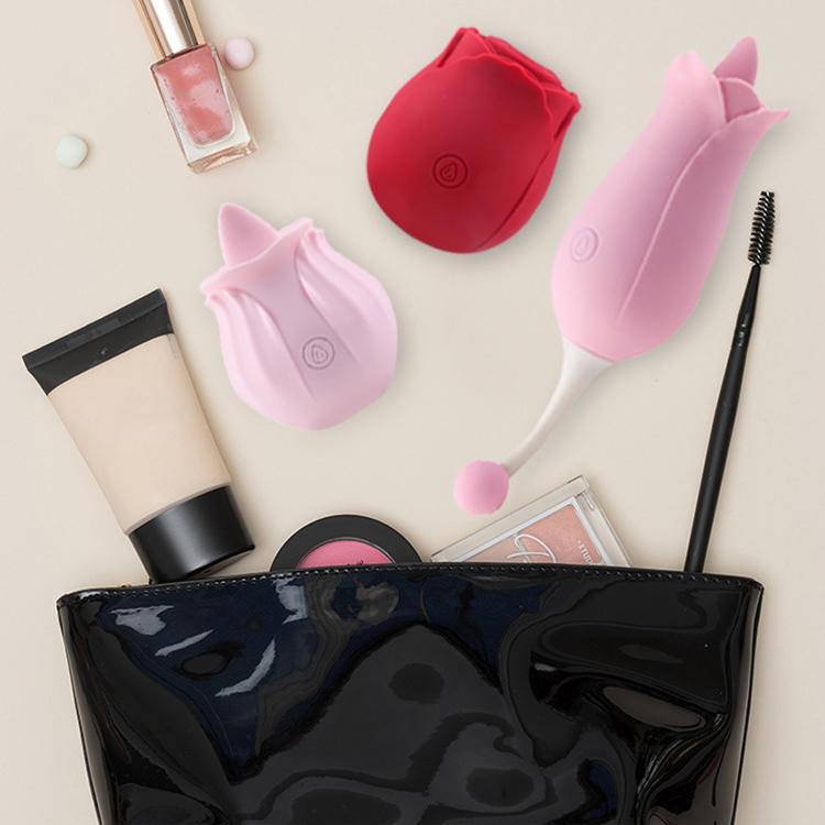 Rose Vibrators Sucking Powerful Vibator Clitoris Stimulation Vaginal Nipple
