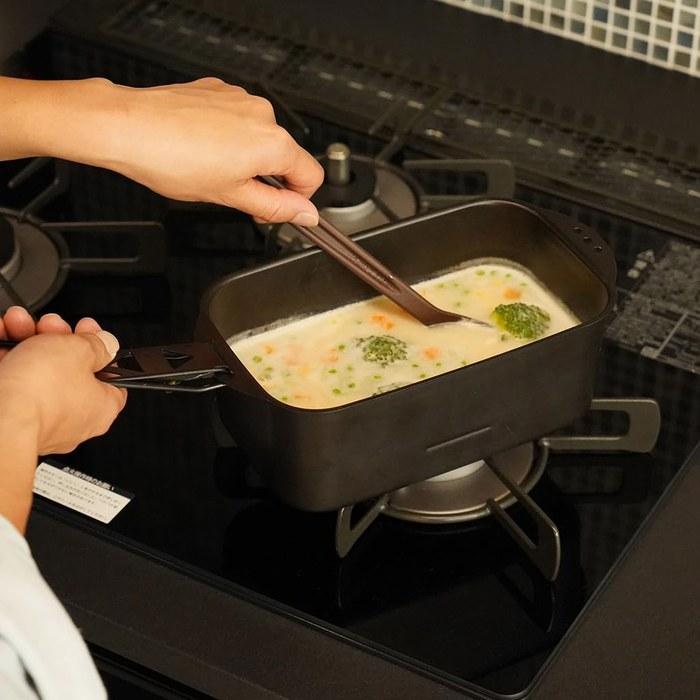 Belmont Pot BM-409 Dish Pan Deep, Made in Japan, Tsubame Sanjo, 24cm x 13cm x 8cm