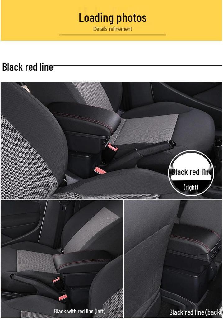Vano Portaoggetti Bracciolo Skoda Fabia per Modello Vecchio - Console Centrale Modificata Jetta