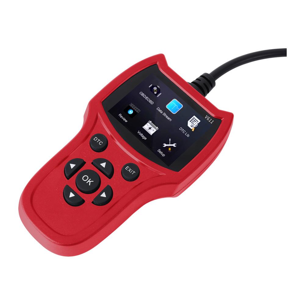 V611 Car Inspection Tool, Car Fault Diagnosis Instrument, Engine Fault Detection Instrument