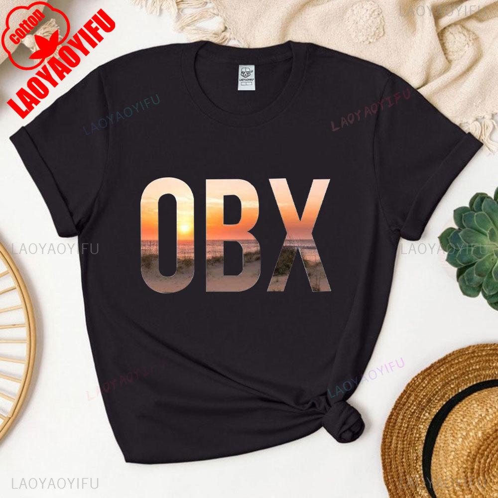 Ráj na Zemi Outer Banks Unisex Tričko Fanoušci seriálu Outer Banks Merchandise Letní dovolená Bavlněné tričko Plážové tričko Topy