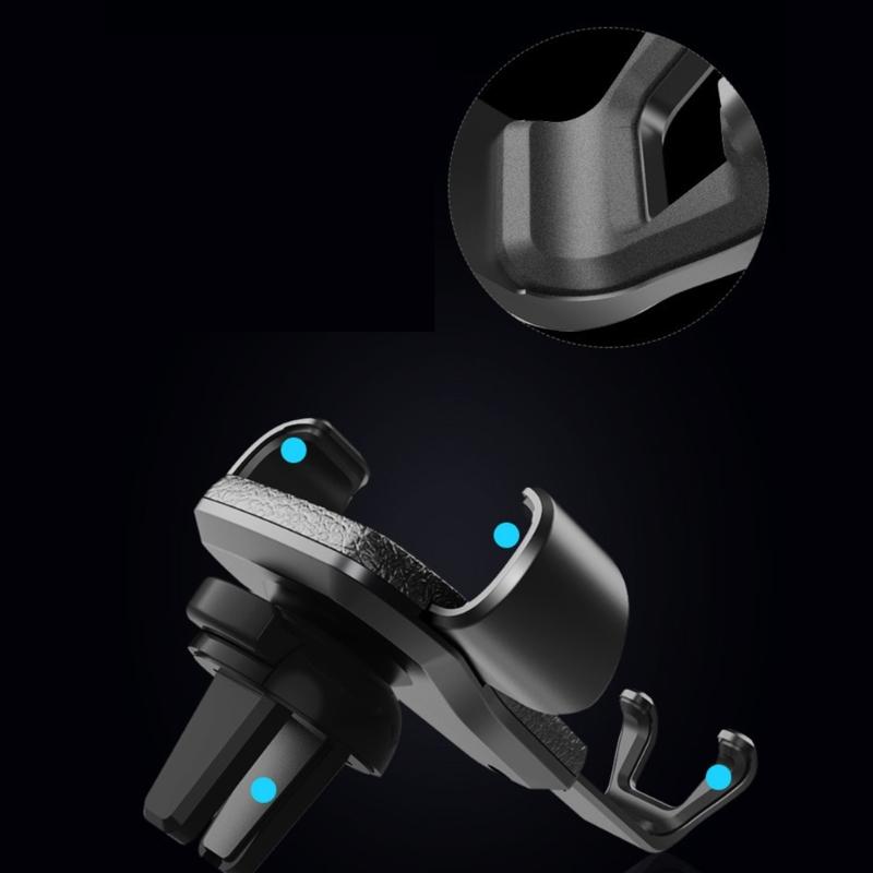 Car Phone Holder Mount Phone Mount Holder For Car Vent Air Vent Clip Never Blocking Cellphone Holder