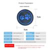 Non-slip Car Water Cup Pad Cat Paw Footprint Rubber Mat for Bottle Holder Coaster Auto Interior Anti-skid Cup Holders