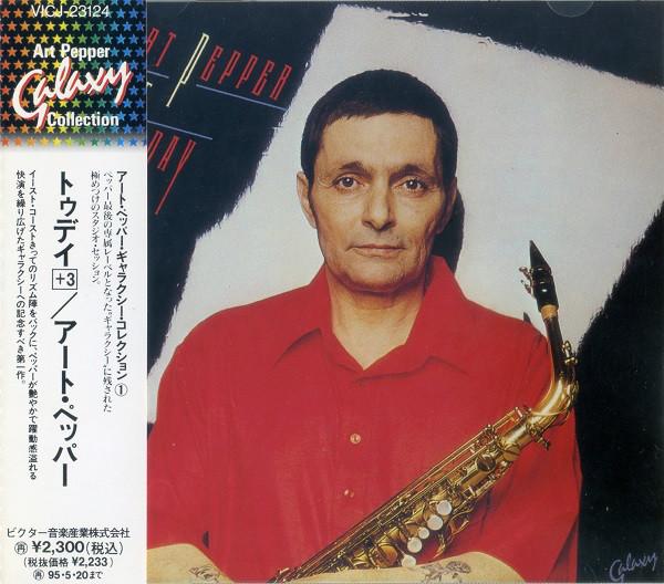 

CD ART PEPPER - Today VICJ23124 Galaxy 1993 Japan Obi Jazz