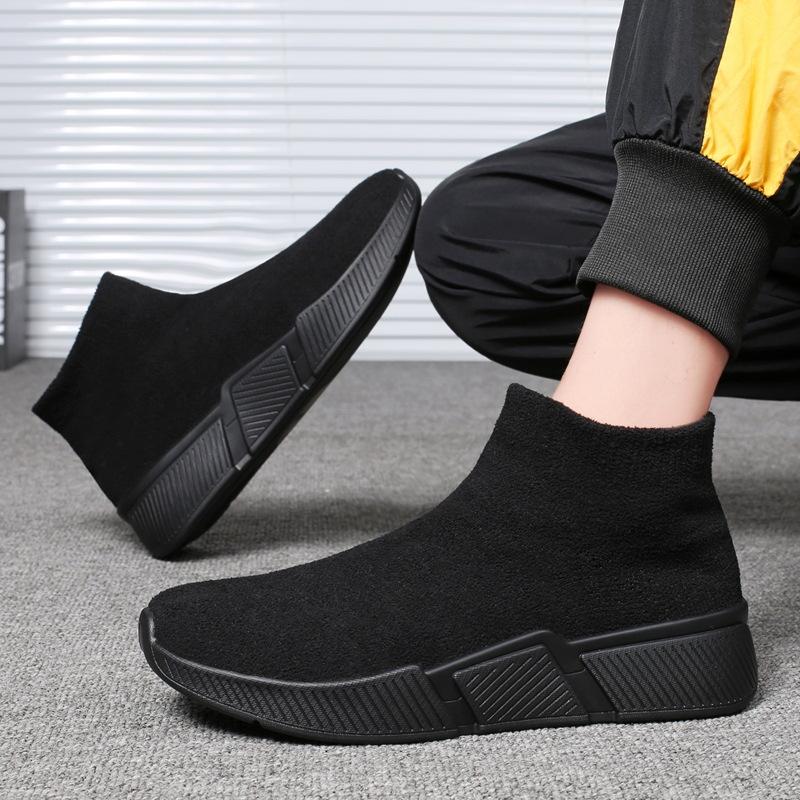 Winter Men New Boots Thick Pile Warm Snow Boots for Men Sneakers Fashion Man Boots Men's Outdoor Shoes Plus Large Size 40-47