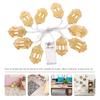 Ramadan Hanging Light Eid String Lights Decor Decoration Wrought Iron Party Lamp Home