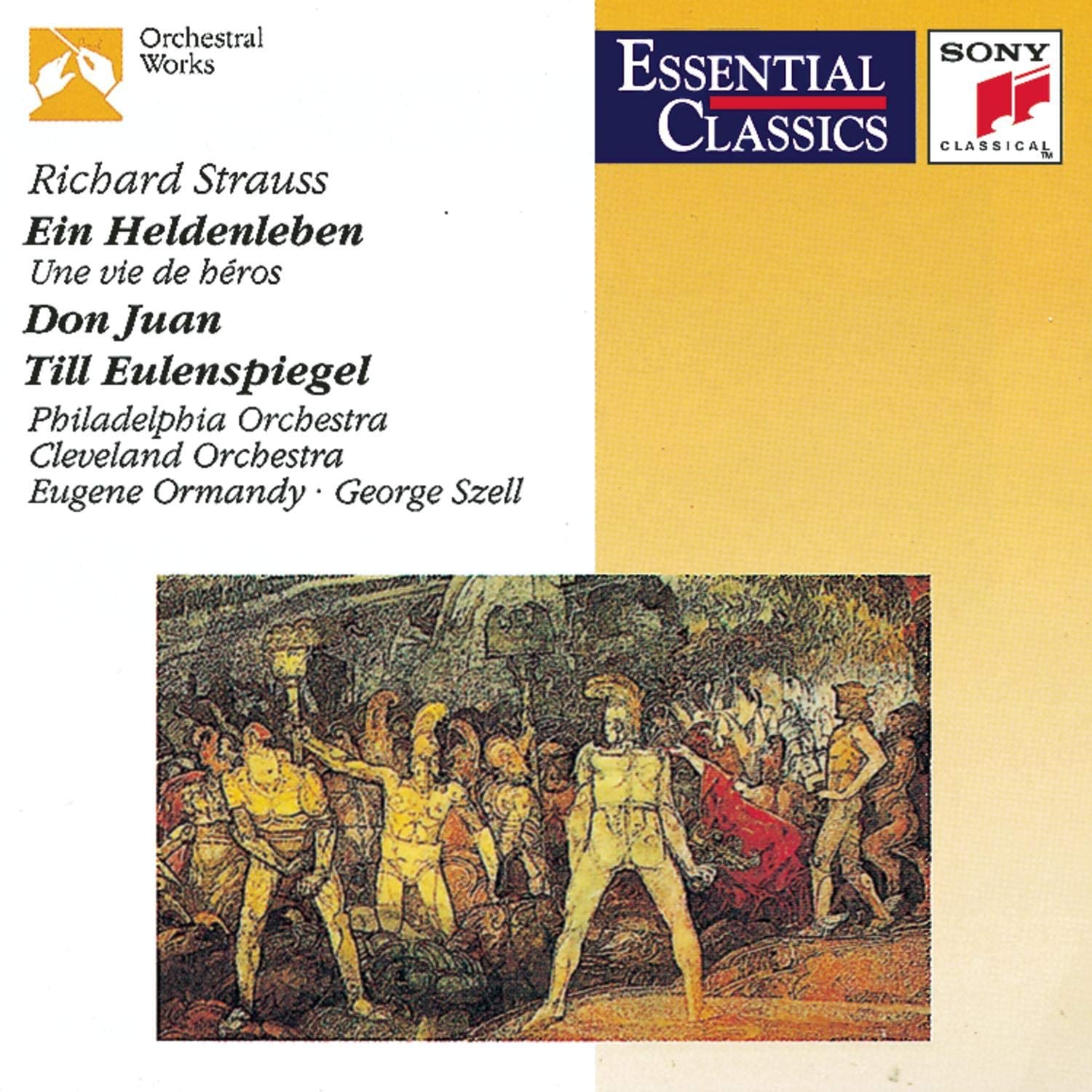 

CD J. STRAUSS - Heldenleben/Don Juan/Till SBK48272 Non Japan Classical Used