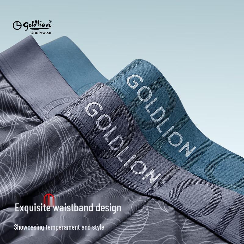 Goldlion Herren 7A Antibakterielle Modal Boxerbriefs