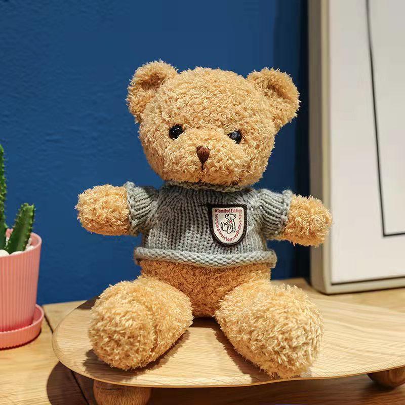 teddy bear doll wholesale Internet celebrity gift box bear doll plush toy for men and women Christmas Eve Christmas gifts