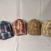 Plaid Soden Baseball Cap With Breathable Linen And Wide Brim For Summer Sun Protection