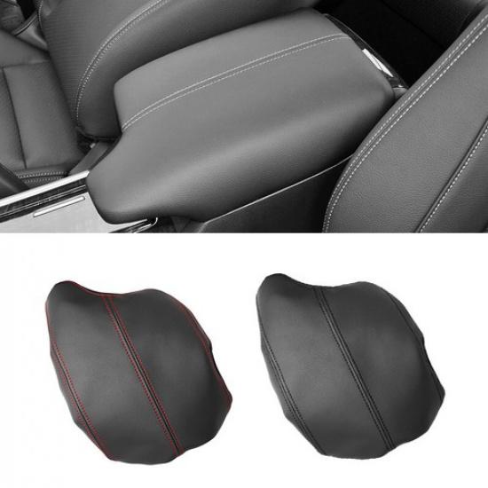 Car Center Console Armrest Box Cover Leather Pad For Honda Accord 9th Gen 14-16