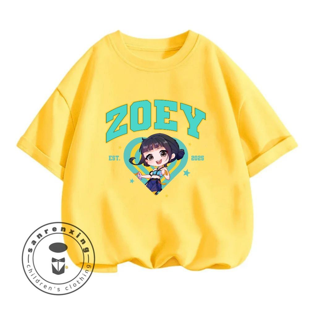 

Fashion Kids Hunt Witch Group Cartoon Print 2026 New Short Sleeve T Shirt Summer Casual Hot Sale For Girls Teen Boys 110