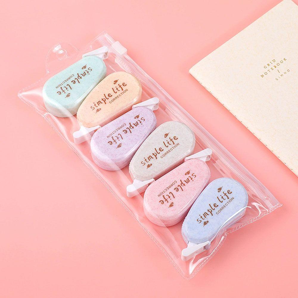 

Симпатичные офисные школьные принадлежности, корректирующий инструмент, клейкая лента, корректирующая лента, прозрачная пустая лента B