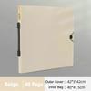MoeTron Square Folder 50*50cm Drawing Portfolio Booklet Diamond Painting 40*40 Square Portafolio With Plastic Sleeves