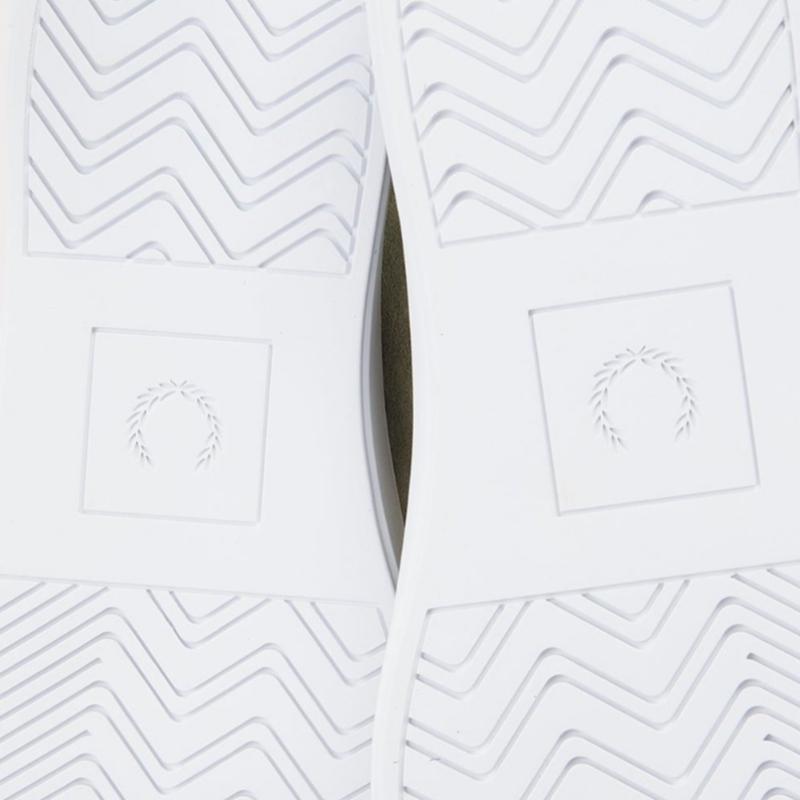 Fred Perry B71 Suede Khaki Sneakers Sfpm2438319 X61