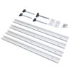 T Track and Slider Kit Aluminum Alloy Woodworking Sliding Slot Guide Rail T Slot Miter Track Jig