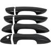 8Pcs Carbon Fiber Car Door Handle Cover Trim For Toyota Corolla Altis 2014-2018