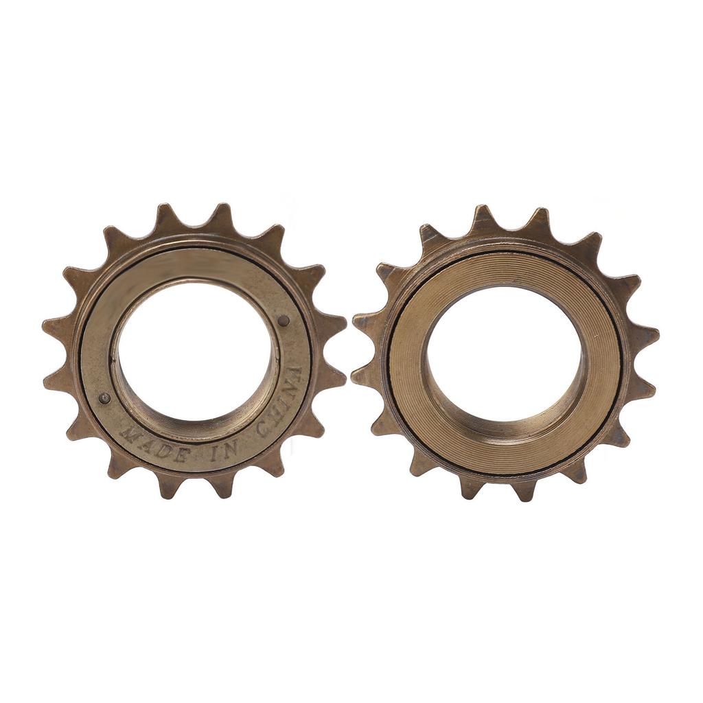 2PCS Bike Single Speed Freewheel Steel 16T Bike Flywheel Sprocket for Electric Bike Folding Bike