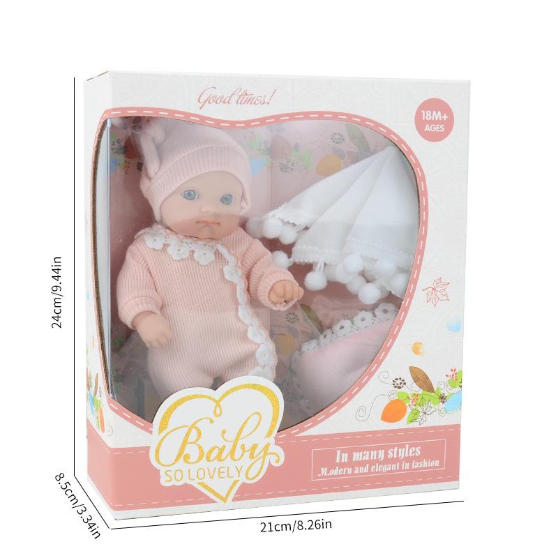 Children'S Simulation Newborn Baby Doll Set, Play House Doll Doll Change Doll Girl Toy