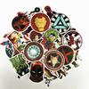50 Pcs Avengers Super Hero Stickers Set Ideal For Car Laptop And Skateboard Decor