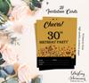 Darling Souvenir Brown Birthday Invitation Card Printable Elegant Fill or Write In Blank Party Invites 28 Pcs 5 X 7