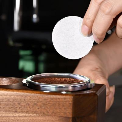 100 Stück Espresso-Papierfilter 51/53/58mm Puck-Sieb für Delonghi Breville Siebträgermaschinen-Werkzeuge Kaffeefilterpapier