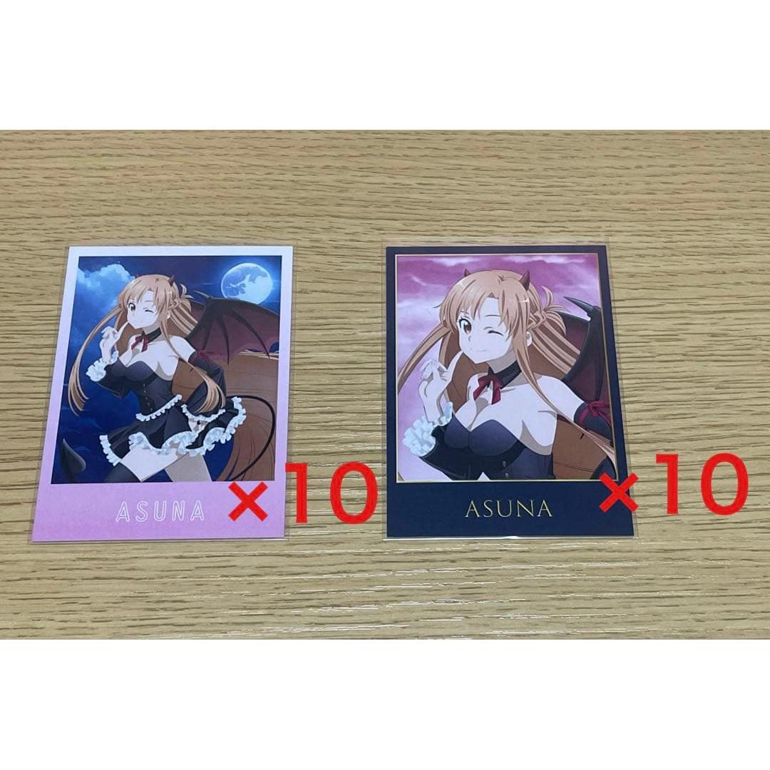 Used Sword Art Online SAO Instant Photo Style Bromide Asuna Devil