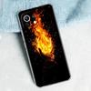 Phone Case For Xiaomi Mi 15 14 13 12 11 Lite 15T 13T 12T Pro Poco X7 X6 X5 Pro 5G X3 NFC F7 F6 F5 Clear Cover Flame Pattern
