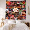 Galatasaray Custom Your Name Wall Decor Tapestry Art For Pet Memorial Birthdaywedding Party Backdrop Family Gift