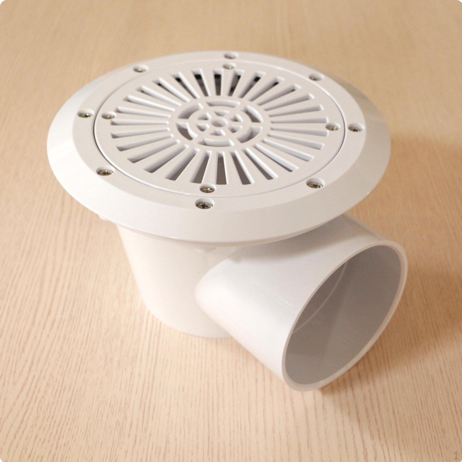 Swimming Pool Main Drain AntiClogging Grille Fitting Material Water Overflow Outlet for Lc110