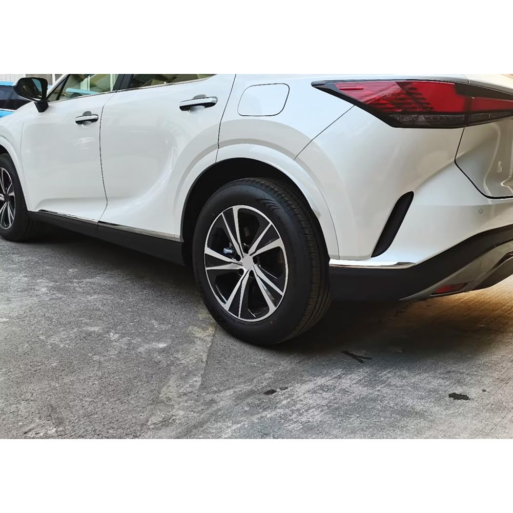 RUIQ Lexus New RX 350 10 Series 2022 Dedicated Exterior Stainless Steel Bumper Garnish Accessory Custom Parts Lexus Dedicated Design 450h+ (November