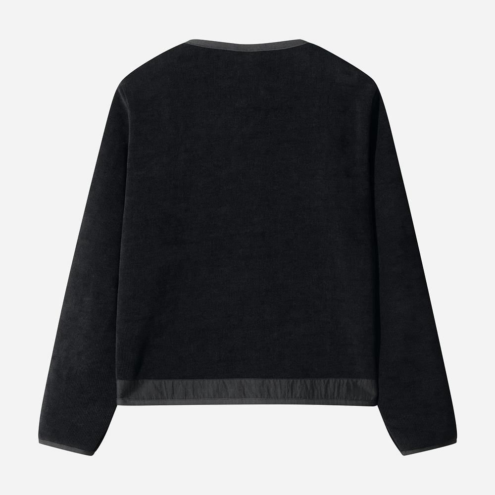 DOD Women'S Stay Warm Cardigan (D.Charcoal Grey)