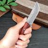 Damascus Pattern Stainless Steel Forged Kitchen Boning Knife Meat Cleaver Cutter