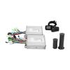 36V 48V 450W Waterproof LCD Display Panel Dual Drive Motor Brushless Controller Kit for Electric Bicycle Scooter