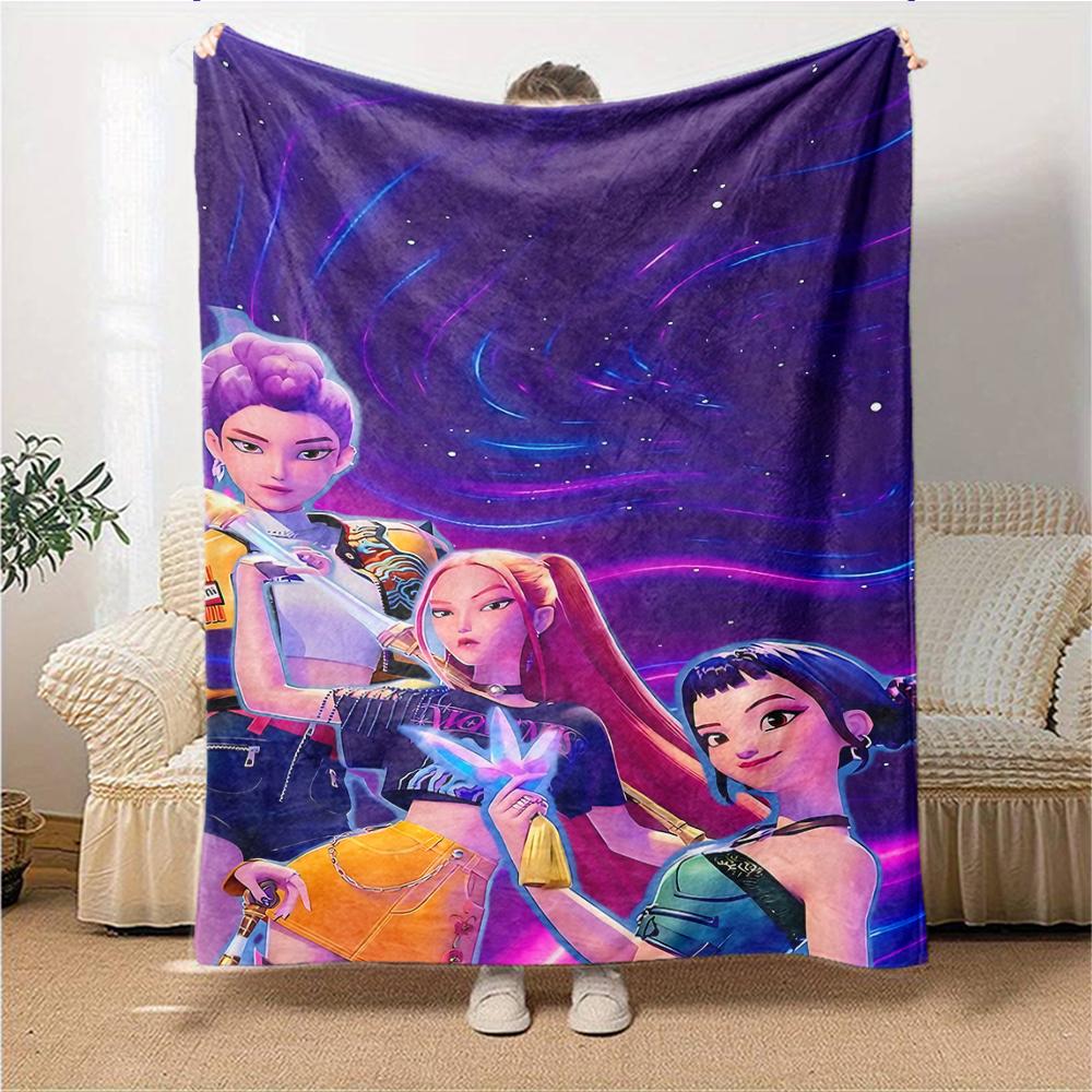 Galactic Fashion Heroes Blanket Soft Throw Blanket For Home Bedroom Bed Sofa Travel Office Solid Christmas Blanket