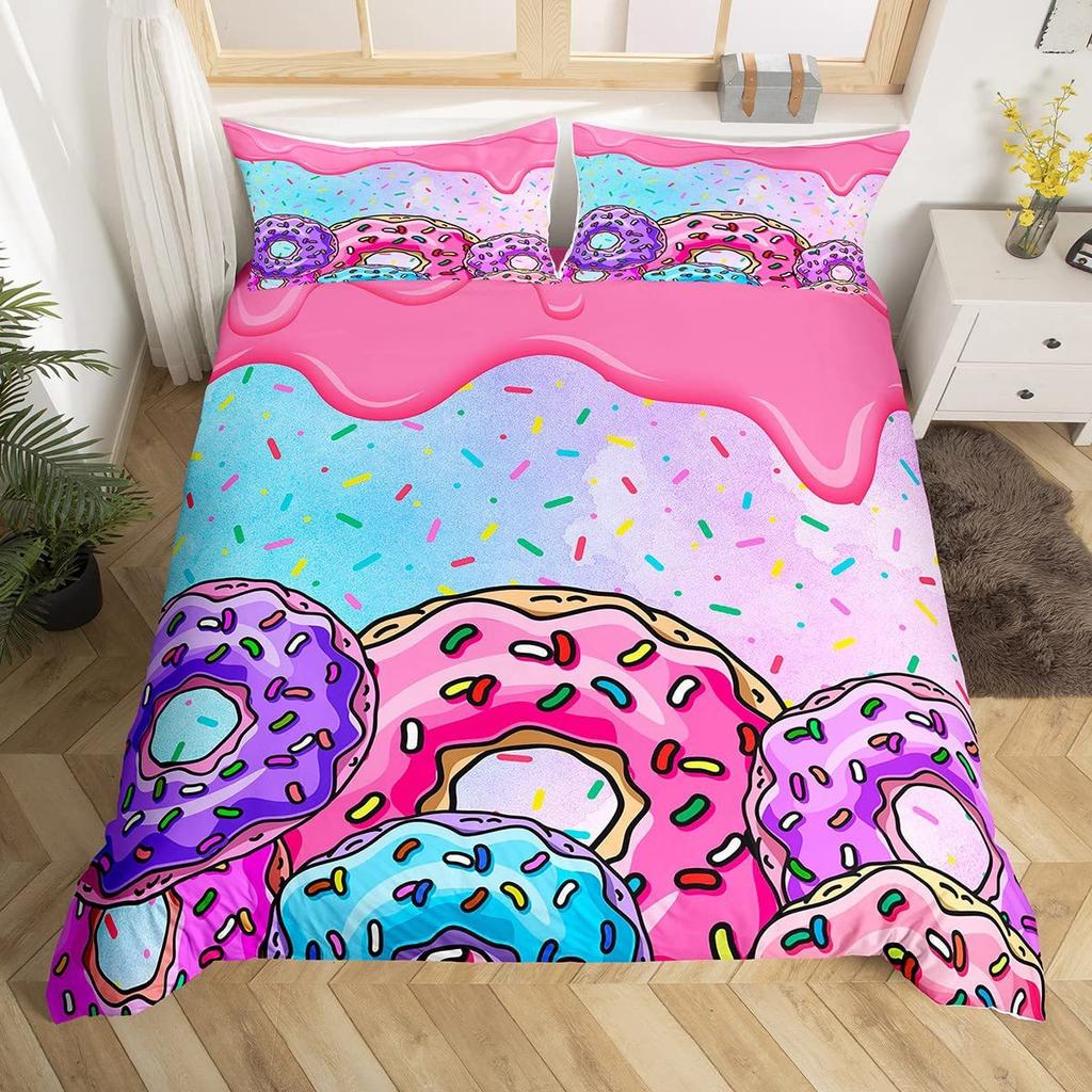 Bone Cat Claw Three-Piece Quilt Cover 3D Digital Printing Bedding Set Bed Cover