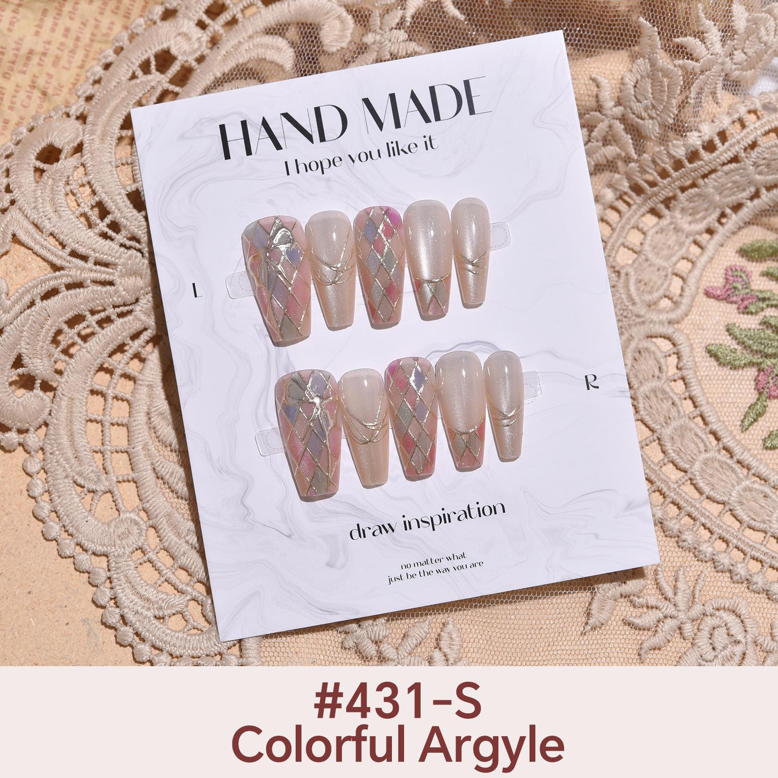 

27Style Choice кошачий глаз накладные ногти короткие ручной работы накладные ногти с наклейками инструменты полное покрытие типсы с желеобразным клеем