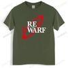 Men o-neck tshirt fashion brand t-shirt black new Red Dwarf UK Sitcom Black T-Shirt  Cool Casual pride t shirt euro size
