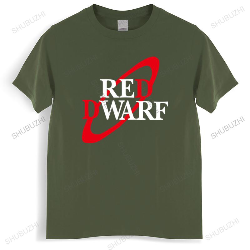Men o-neck tshirt fashion brand t-shirt black new Red Dwarf UK Sitcom Black T-Shirt  Cool Casual pride t shirt euro size